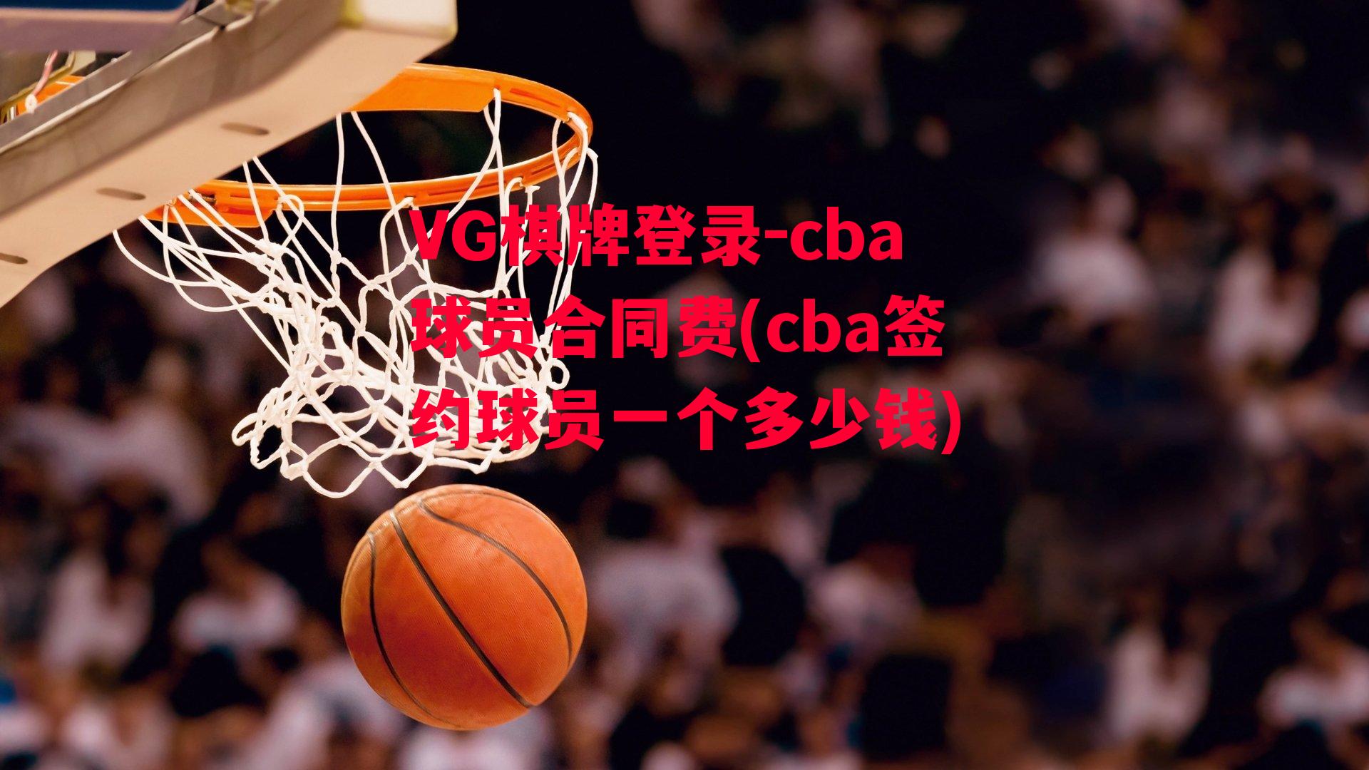 VG棋牌登录-cba球员合同费(cba签约球员一个多少钱)